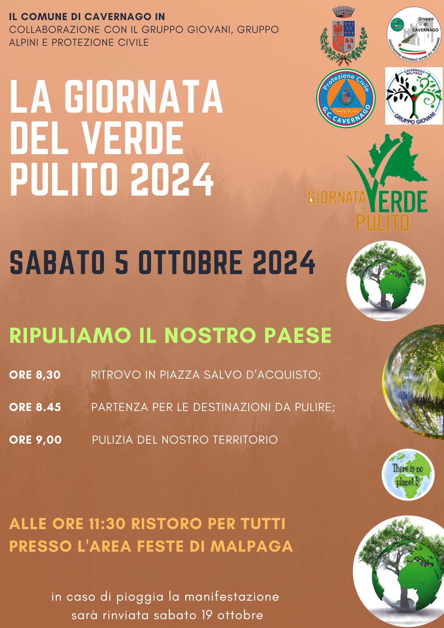 Immagine che raffigura Giornata del verde pulito Autunno 2024